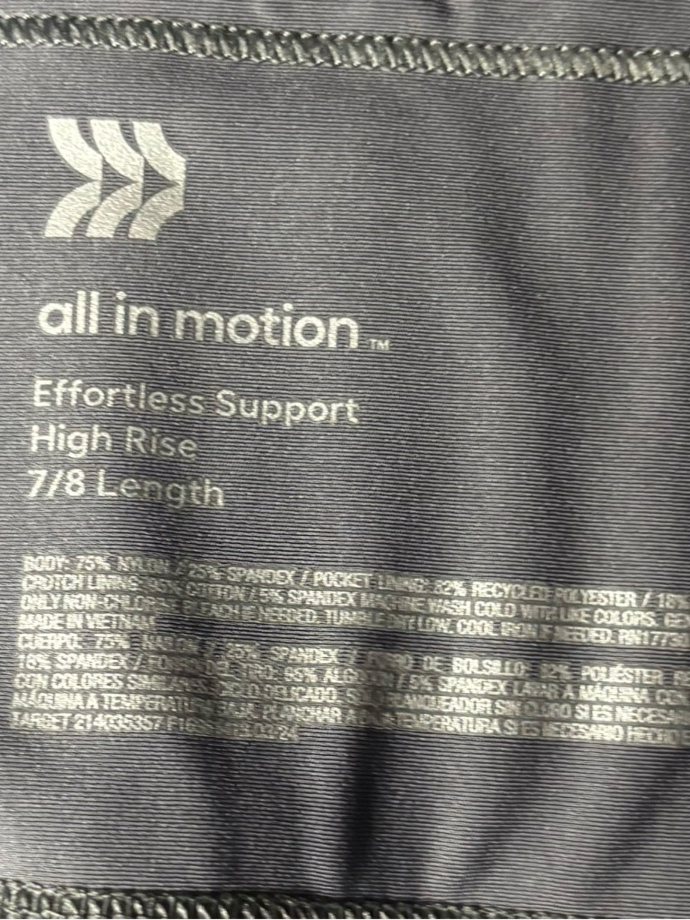 all in motion Women’s High-Rise 7/8 Pants - Charcoal Gray